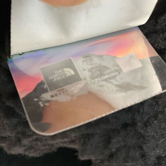 The North Face Fleece Sweater Mens XXL Gray Quarter Zip‎ Sherpa Lined Pullover - Picture 5 of 12